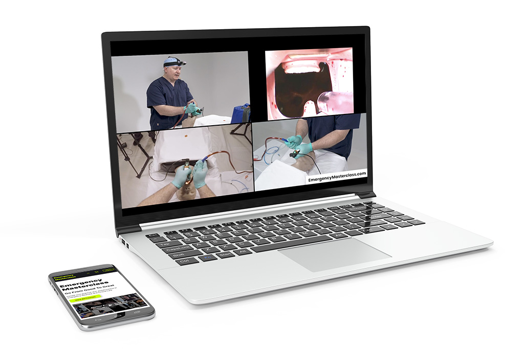 The SALAD Technique - laptop and mobile - emergencymasterclass.com